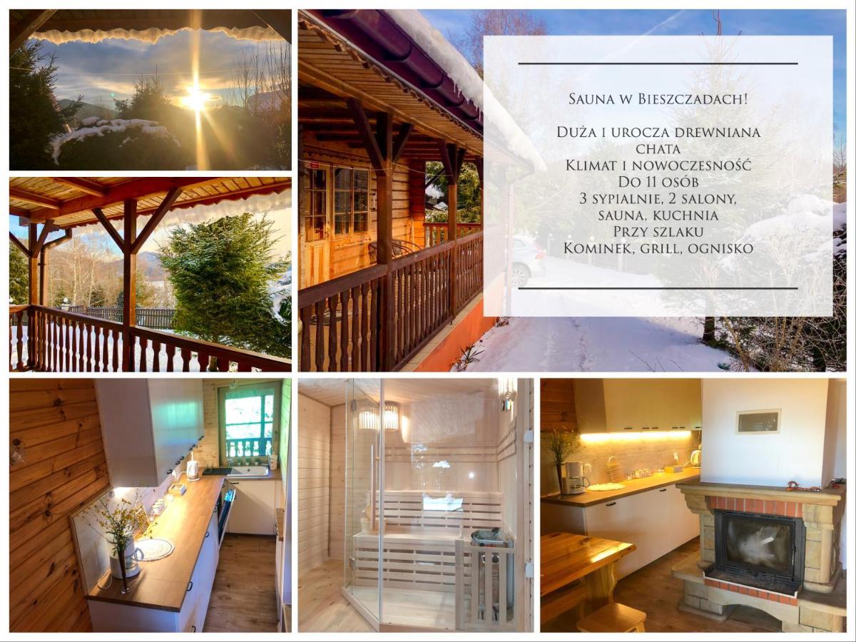 Urocza Chata Z Sauna W Bieszczadzkim Parku Krajobrazowym بوكوفييتس المظهر الخارجي الصورة