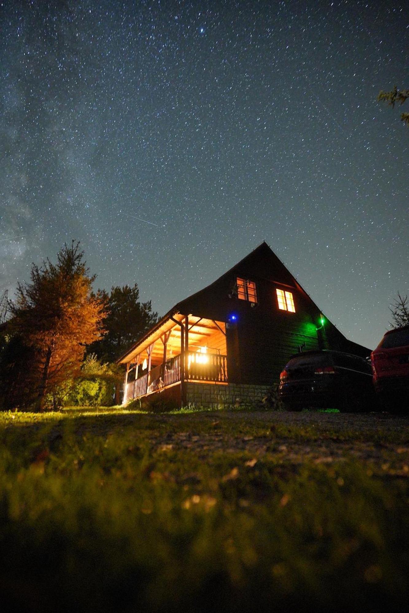 Urocza Chata Z Sauna W Bieszczadzkim Parku Krajobrazowym بوكوفييتس المظهر الخارجي الصورة